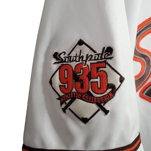 Southpole Baseball Jersey Size L Top Uniform Button Streetwear HipHop Urban Y2K - Picture 6 of 10